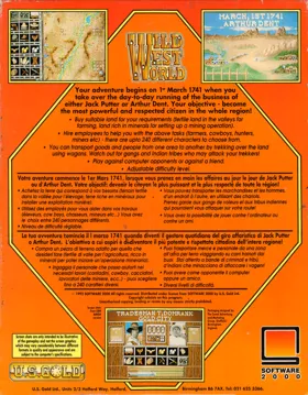 Wild West World_Disk1 box cover back